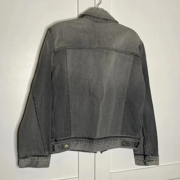 FRAME Nouveau Le Multi-tone Denim Jacket - Picture 4 of 7